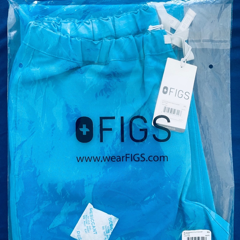 Men’s Extreme Blue Pisco Scrub Pants XS/S